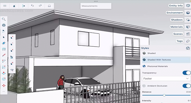 sketchup ipad คอร์ส 1