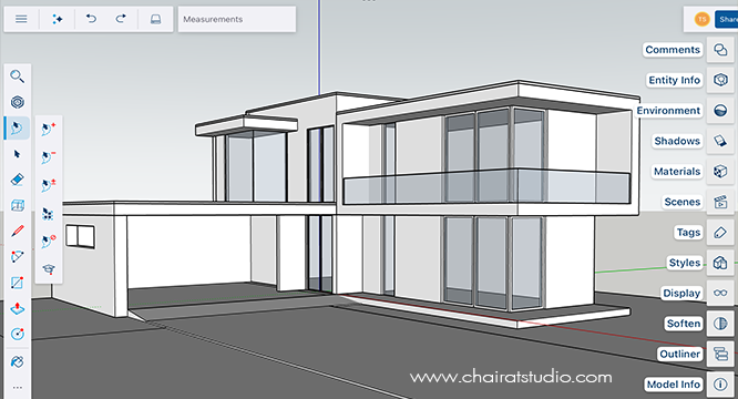 sketchup ipad คอร์สเรียน